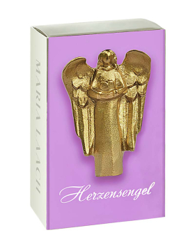 Schutzengel-Figur „Herzensengel“  in Geschenkschachtel, 7x4 cm