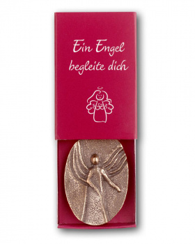 Handschmeichler "Ein Engel begleite dich", 4 cm hoch