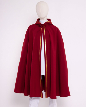 Pelerine Sternsinger weinrot 90 cm Polyester strapazierf.