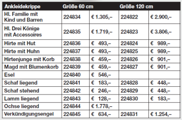 Schaf liegend - 60 cm-Figur