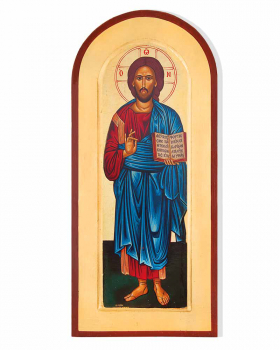 Ikone "Christus Pantokrator" 42 cm hoch