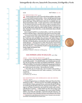 Die Bibel im Taschenformat, 177 x 94 x 22 mm