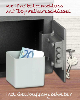 Opferstock mit Eckeinwurf