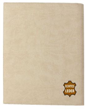 Preview: Goldenes Buch mit goldenem Kreuz Ringheftung A4