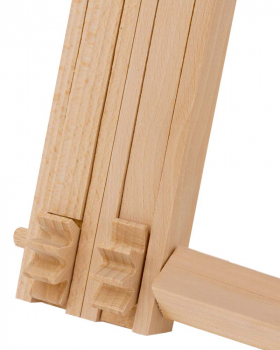 Karfreitags-Holzratsche Buchenholz 15 x 15 cm