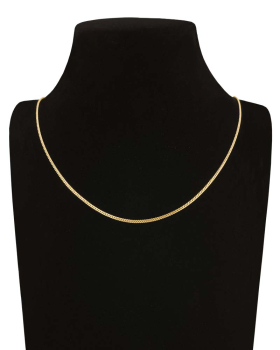 Kette Panzer mittel 333 Gold 40 cm lang Konfirmation