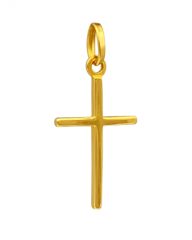 Kettenanhänger 12 x 18 mm Goldkreuz 333 Karat