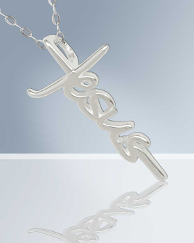 Kreuz Anhänger "Jesus" 10 x 20 mm 925 Silber