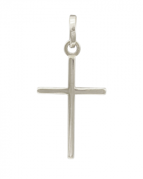 Kettenanhänger Silberkreuz 925 Karat 12 x 18 mm
