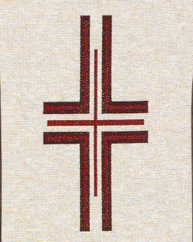 Skapulier Gobeline 20x125 cm "Auferstehung Christi"