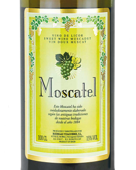 Messwein Moscatel Spanien 1 Ltr. Flasche, weiß, süß