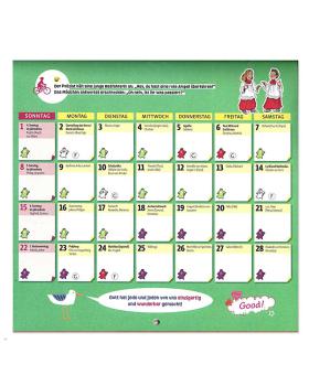 Preview: Ministranten-Wandkalender 2025, 13 Blatt