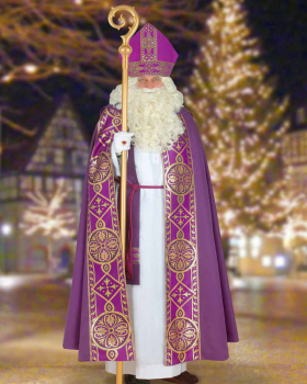 Nikolausmantel - Nikolausbekleidung violett