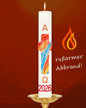 Preview: Osterkerze 600 x 80 mm Quell des Lebens