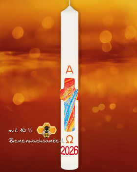 Osterkerze 800 x 80 mm Quell des Lebens