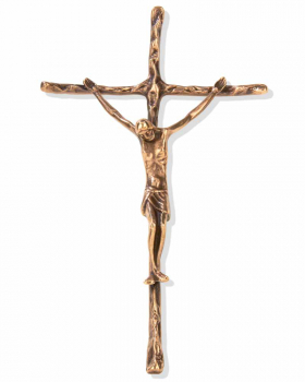 Papstkreuz, Bronze 29,5 cm