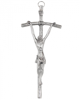 Papstkreuz mit Korpus 29 cm x 12,5 cm