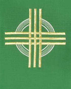 Kasel aus leichtem Wollstoff "Salvator Mundi"