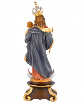 Patrona Bavaria mit Standkonsole, 38 cm, coloriert