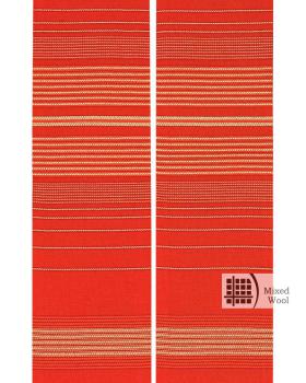 Preview: Priesterstola rot 150 cm Goldfädeneinwebe Wolle/ PE