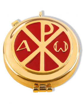 Versehpatene 5 cm Ø vergoldet, PX Symbol