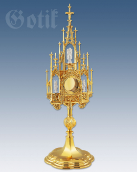 Reliquiar mit gotischer Ornamentik