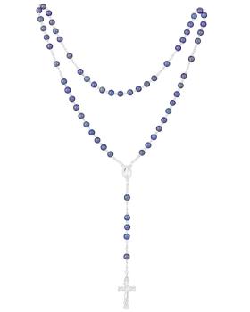 Rosenkranz Lapislazuli 6 mm Ø Perlen im Geschenketui