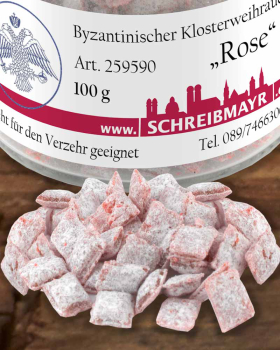 Rosenweihrauch griechisch geschnitten, 100 gr.