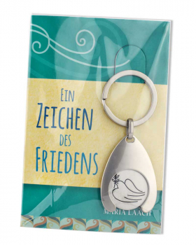 Schlüsselanhänger " Ein Zeichen des Friedens"
