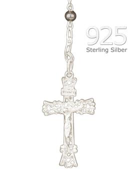 Rosenkranz Hämatit 6 mm Ø Perlen im Geschenketui