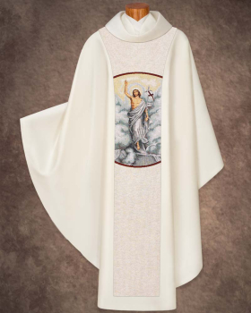 Skapulier Gobeline 20x125 cm "Auferstehung Christi"