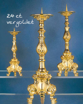 Standleuchter barock 22 cm hoch