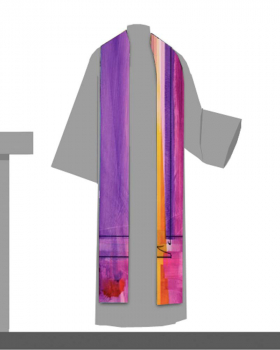 Stola 160 cm lang "Besinnung"