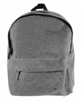 Rucksack als Messgarnitur aus grauem Stoff