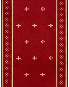 Preview: Kirchenteppich Rot 160 cm breit