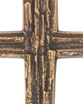 Wandkreuz Bronze 18,5 x 25 cm