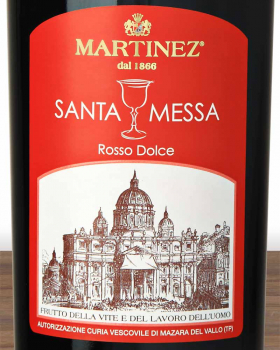 Santa Messa, Rosso Dolce 1 Liter 16 % Vol.