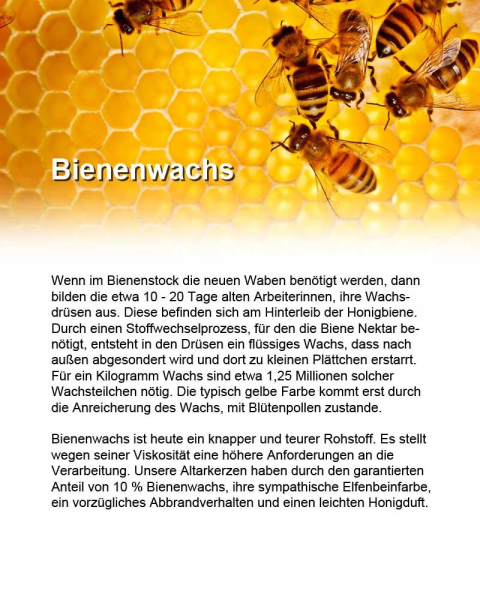 50 Kerzen "Mose teilt das Meer" mit Becher 60 x 50 mm