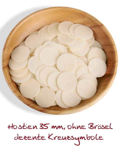 Nachfüllpack 5000 Hostien 1,2 mm stark 35 mm Ø