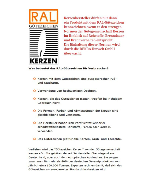 Osterkerze 225 x 70 mm "Lebensbaum"