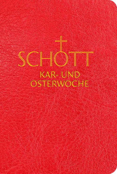 Schott-Messbuch Kar- und Osterwoche, hellrot