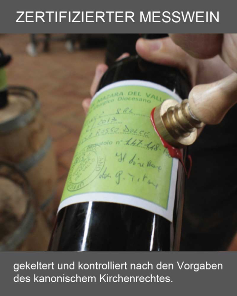 Messwein Moscatel Spanien 1 Ltr. Flasche, weiß, süß