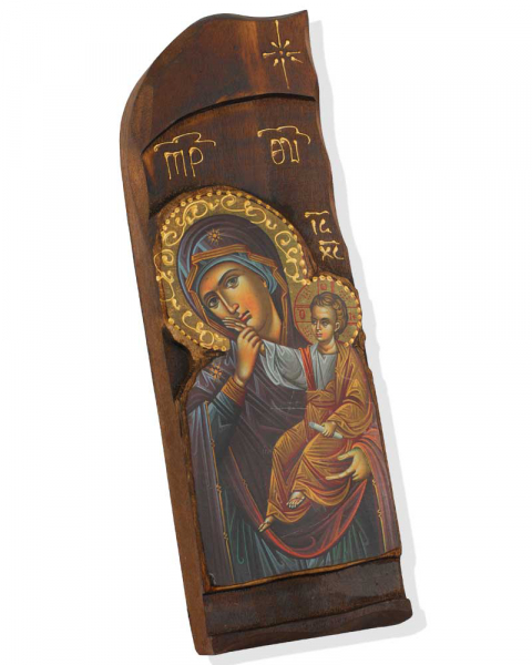 Ikone Madonna Glykophilousa 30 x 10 x 3 cm