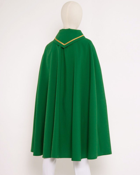 Pelerine für Sternsinger Polyester grün 90 cm