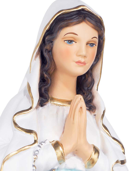 Lourdes Statuen 30cm liebevoll koloriert - Kunstharz