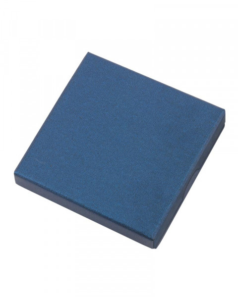 Geschenkkarton blau, 90 x 85 x 15 mm