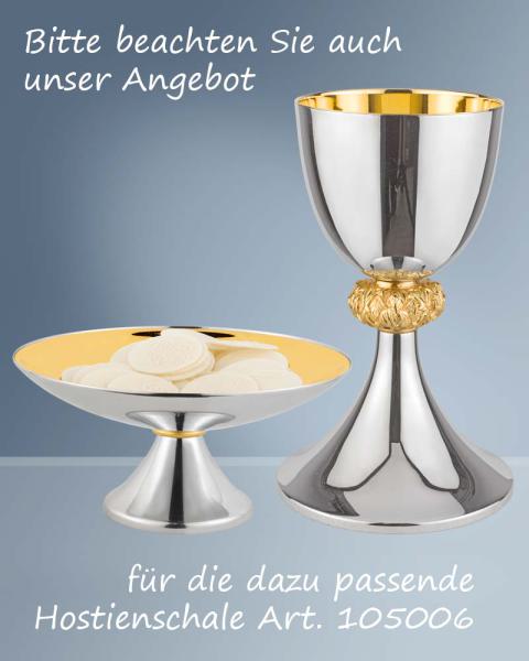 Kelch Edelstahl "4 Evangelisten" 18,5 cm hoch