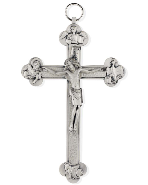 Kreuz 4 Evangelisten 13,5 cm hoch