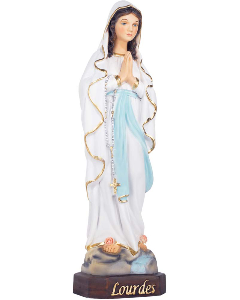 Lourdes Statuen 30cm liebevoll koloriert - Kunstharz