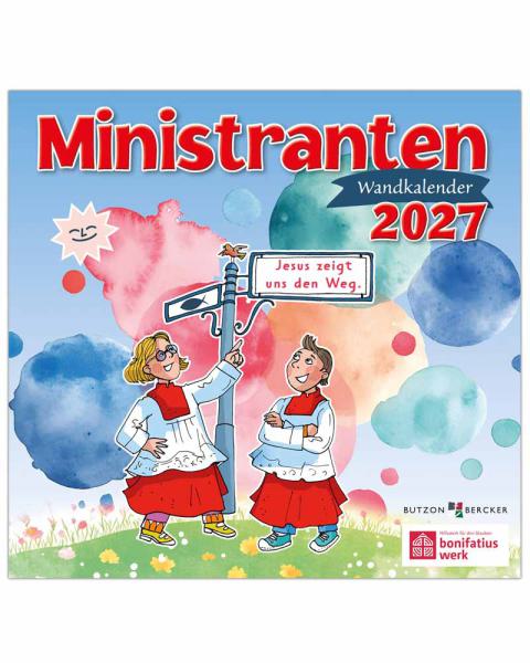 Ministranten-Wandkalender 2027, 13 Blatt